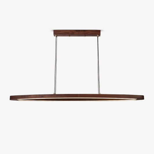 Walnut Arc Linear Pendant Lamp Pendant light