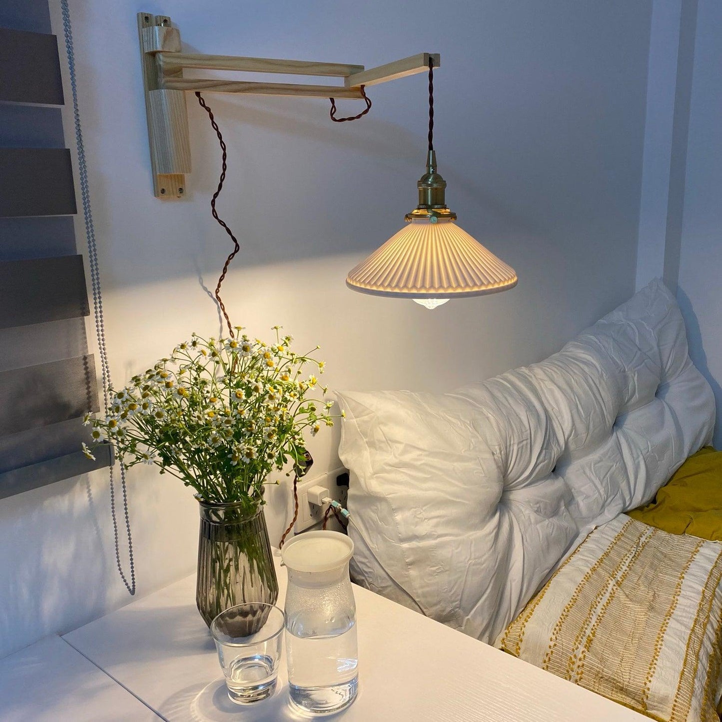 Walnut Telescopic Wall Lamp Wall lamp