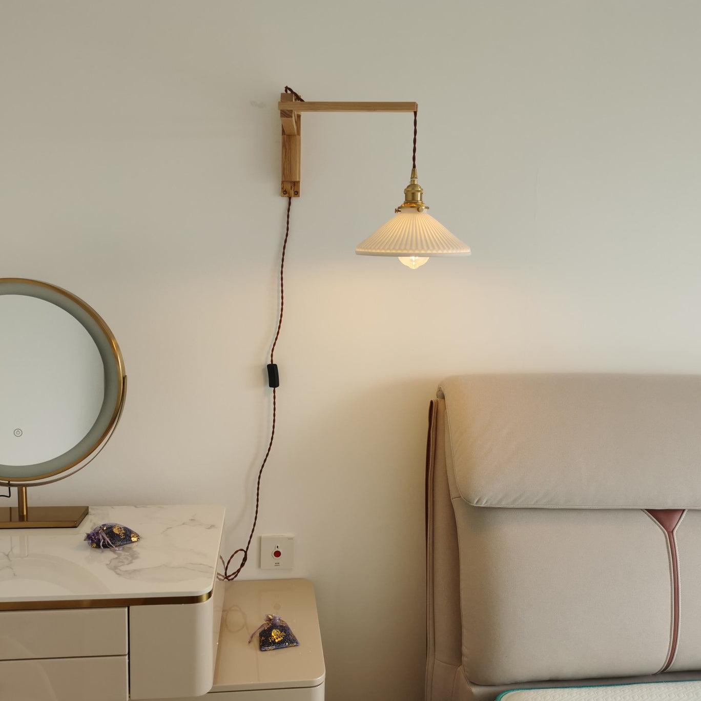 Walnut Telescopic Wall Lamp Wall lamp