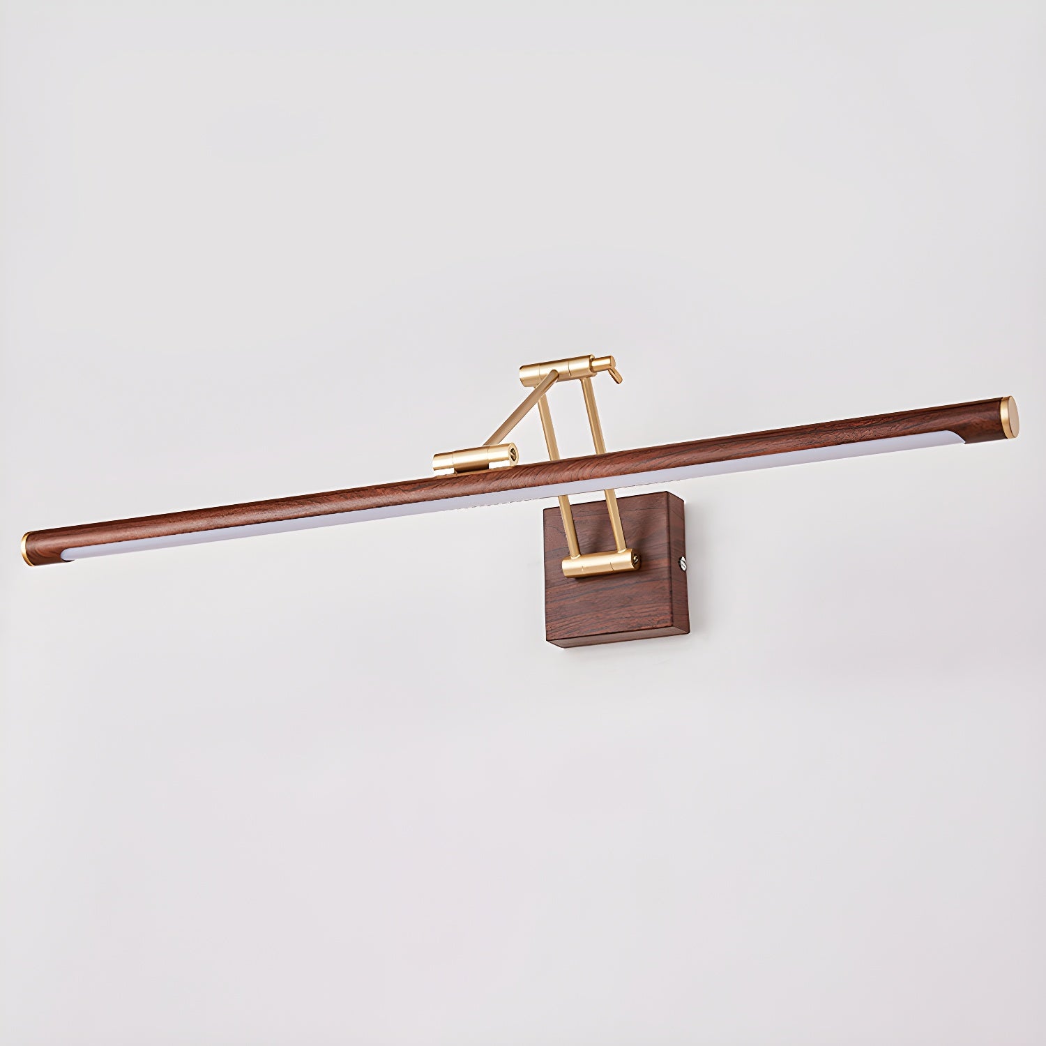 Walnut Color Linear Adjustable Wall Light Wall lamp