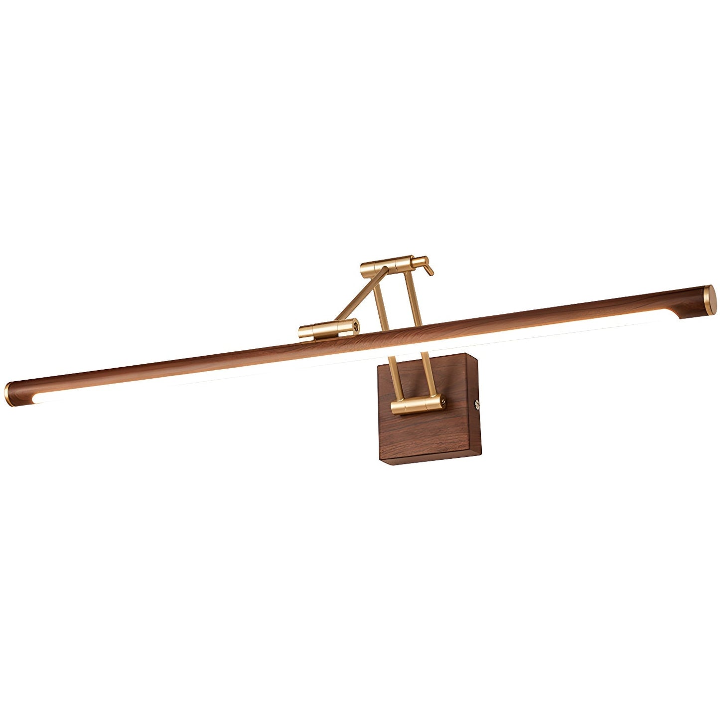 Walnut Color Linear Adjustable Wall Light Wall lamp