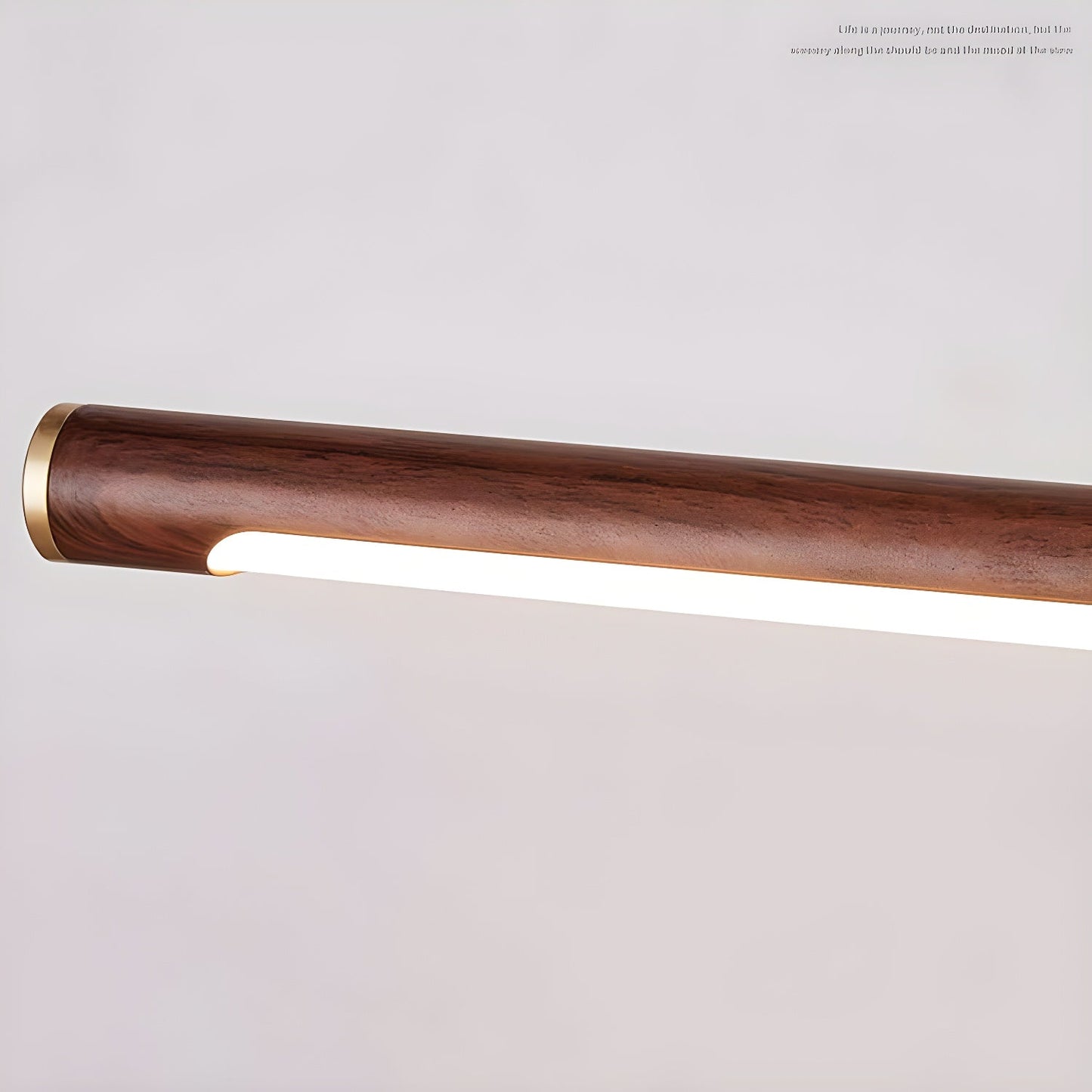 Walnut Color Linear Adjustable Wall Light Wall lamp