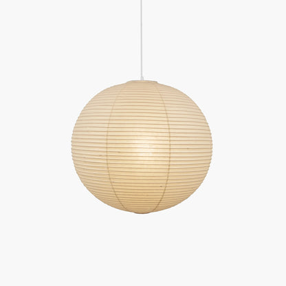 Washi Paper A Pendant Lamp ? 21.7″ x H 20.4″ / Dia 55cm x H 52cm / White Pendant light