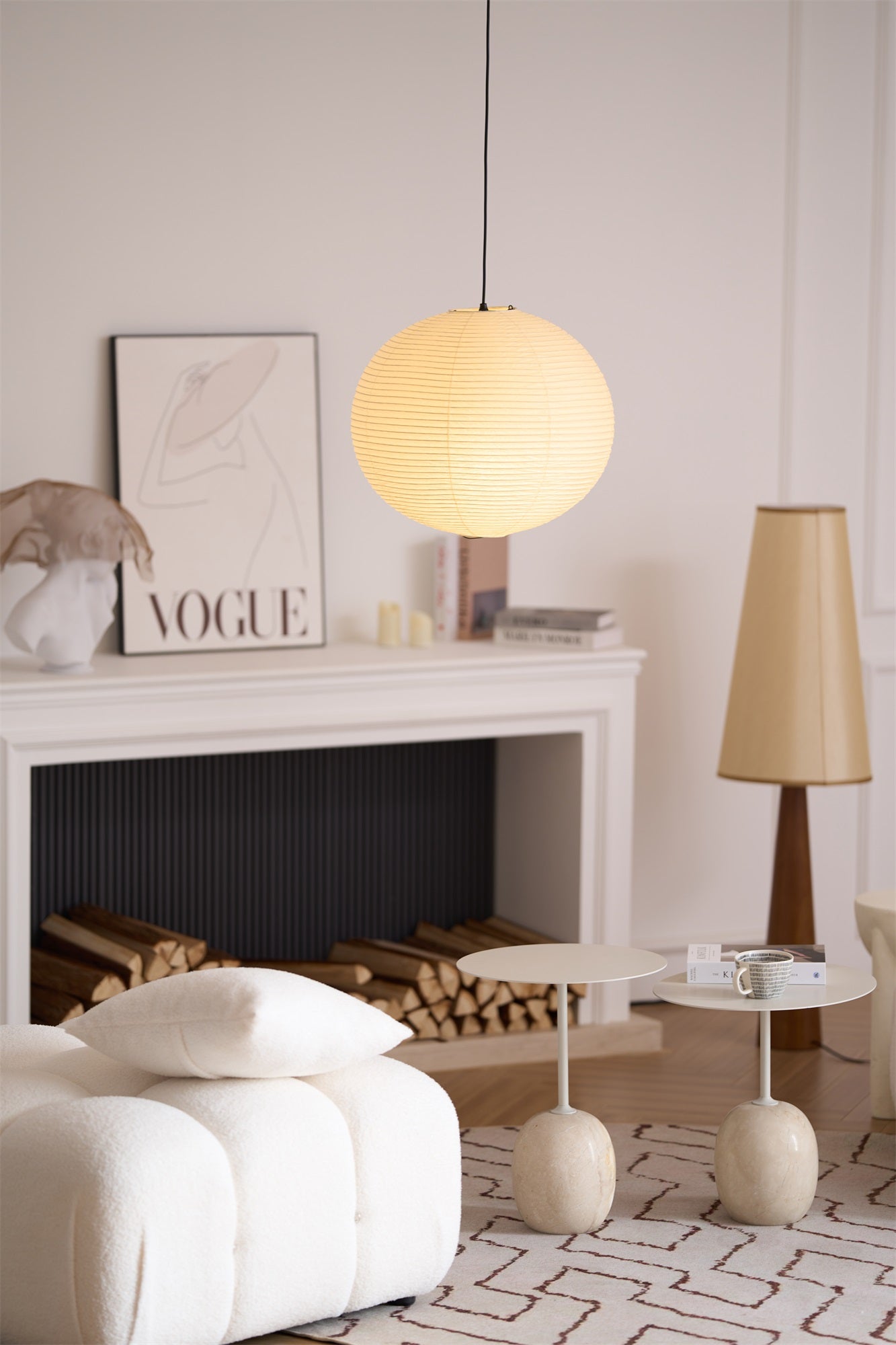 Washi Paper A Pendant Lamp 1001 Pendant light