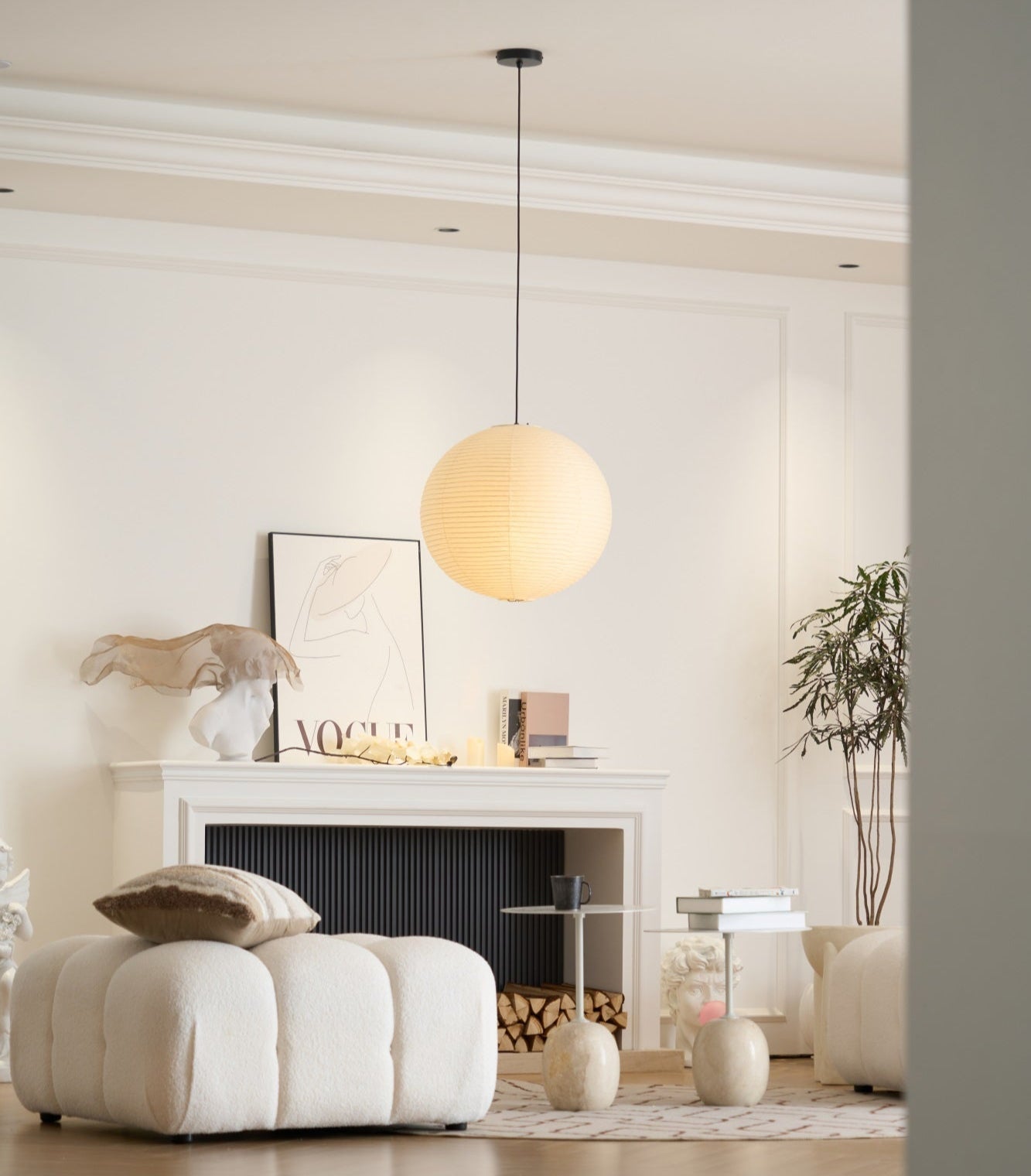 Washi Paper A Pendant Lamp 1001 Pendant light