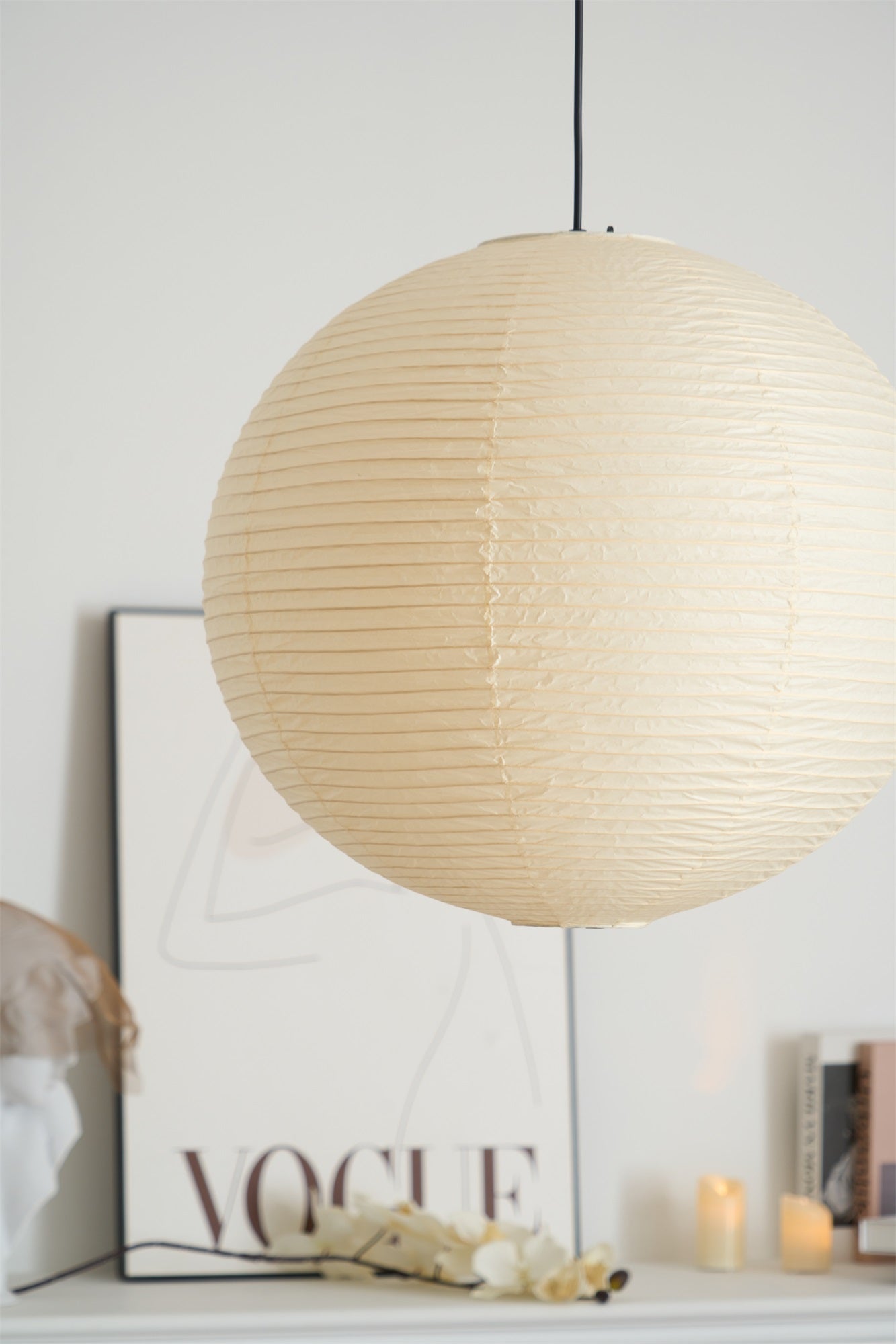 Washi Paper A Pendant Lamp 1001 Pendant light