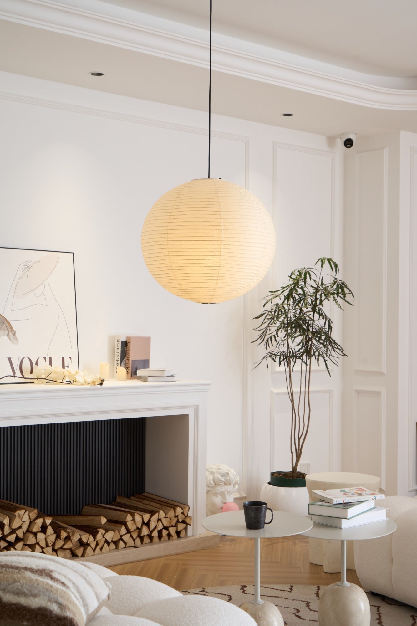 Washi Paper A Pendant Lamp 1001 Pendant light