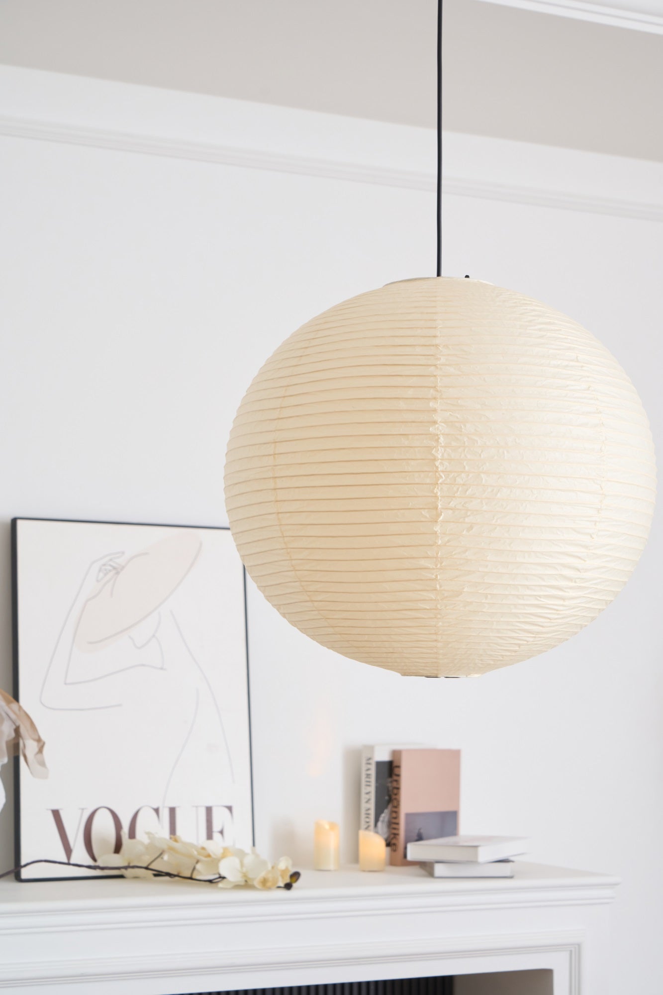 Washi Paper A Pendant Lamp 1001 Pendant light