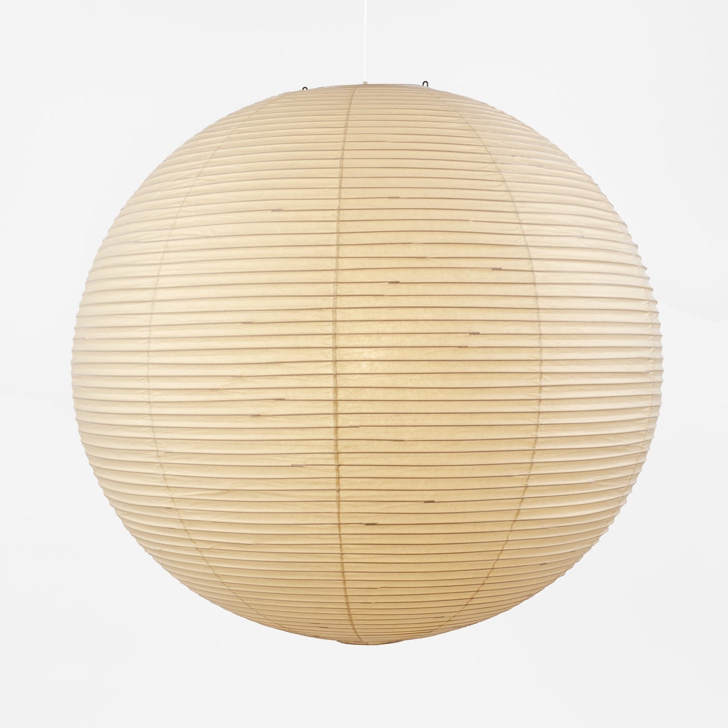Washi Paper A Pendant Lamp Dia 47.2″ x H 46.5″ / Dia 120cm x H 118cm / White Lampshade & White Cable 1001 Pendant light