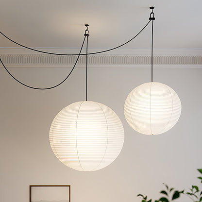 Akari A Round Swag Light 1001 Pendant light