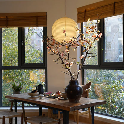 Akari A Round Swag Light 1001 Pendant light