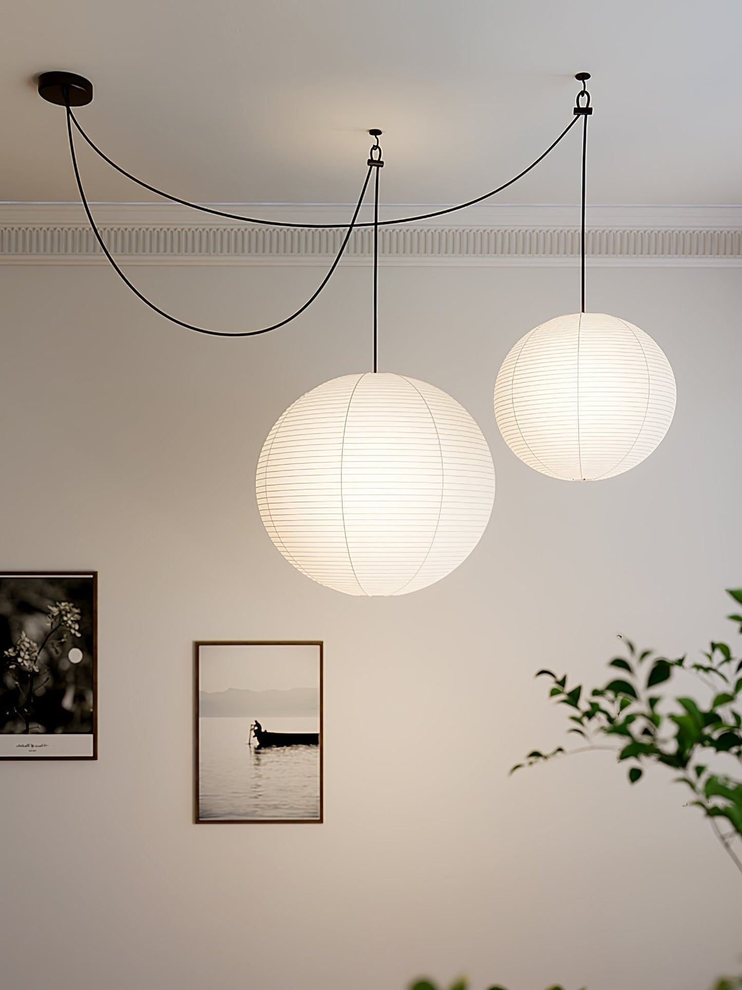 Washi Paper A Pendant Lamp 1001 Pendant light
