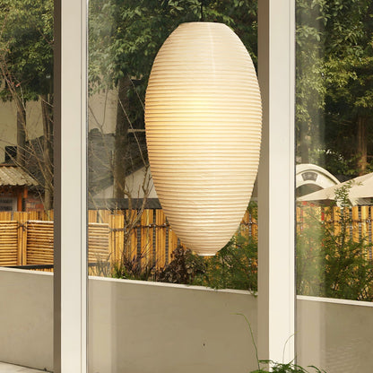 Washi Paper Chestnut Pendant Lamp Pendant light