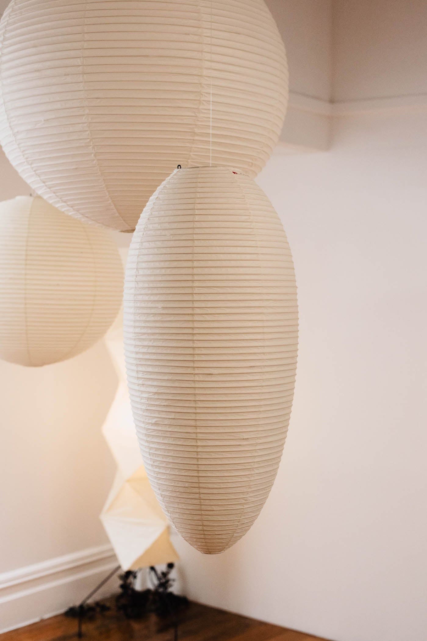 Washi Paper Chestnut Pendant Lamp Pendant light