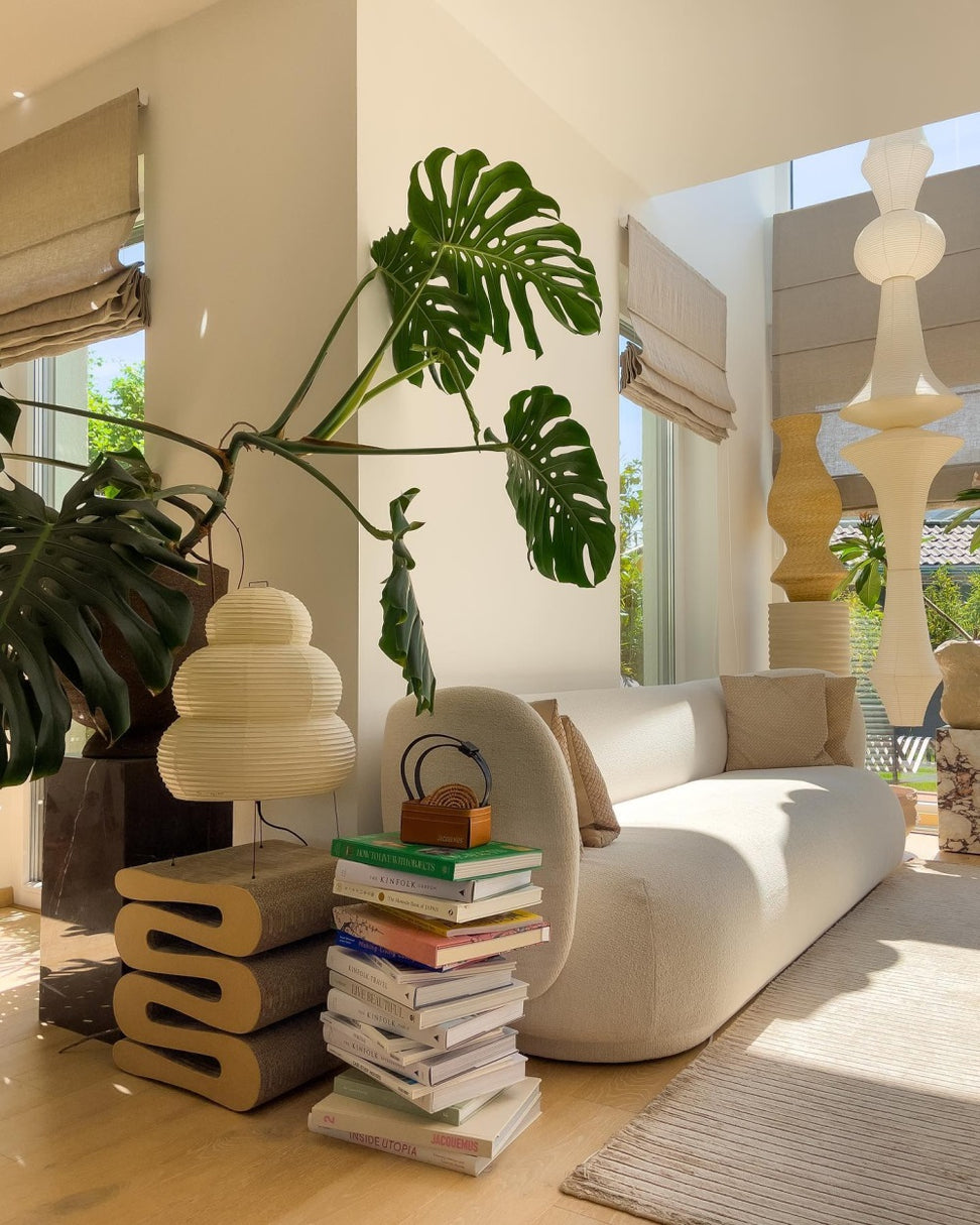 Washi Paper E Pendant Swag Light Pendant light