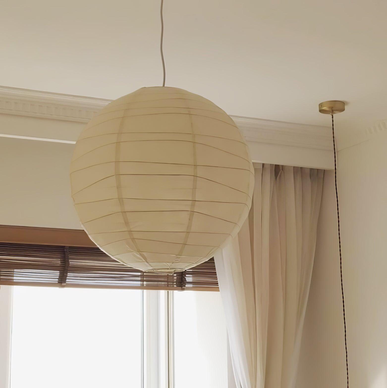 Washi Paper Pendant Swag Lamp Pendant light