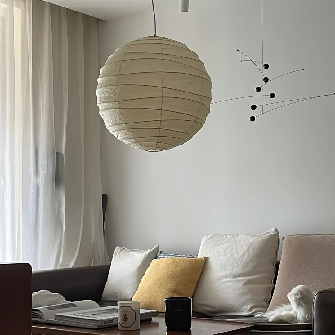 Washi Paper Pendant Swag Lamp Pendant light