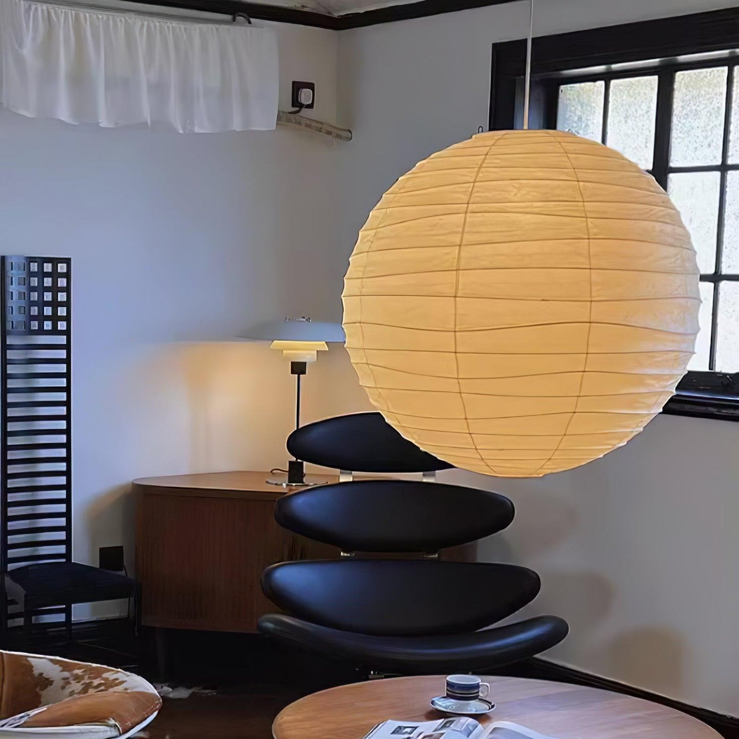 Washi Paper Pendant Swag Lamp Pendant light
