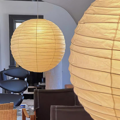 Washi Paper Pendant Swag Lamp Pendant light