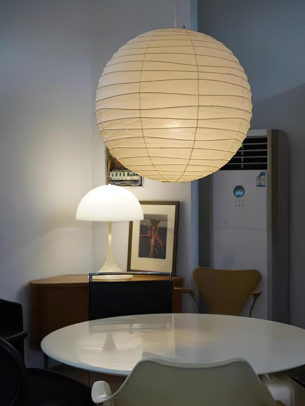 Washi Paper Pendant Swag Lamp Pendant light