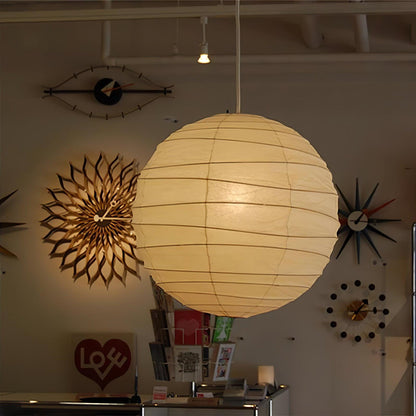 Washi Paper Pendant Swag Lamp Pendant light