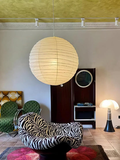 Washi Paper Pendant Swag Lamp Pendant light