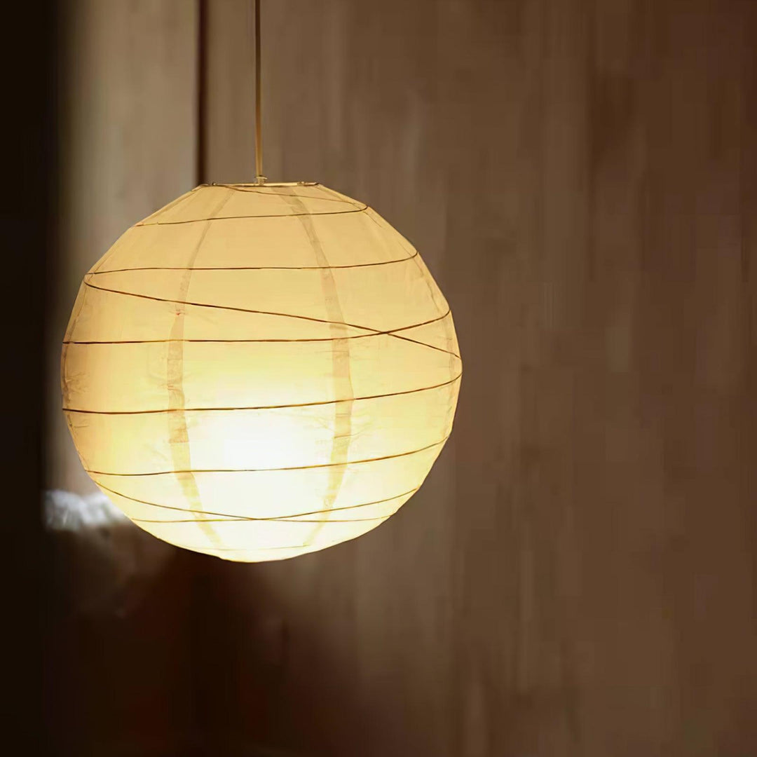 Washi Paper Pendant Swag Lamp Pendant light
