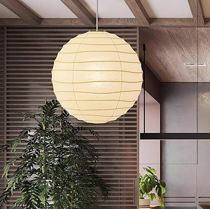Washi Paper Pendant Swag Lamp Pendant light