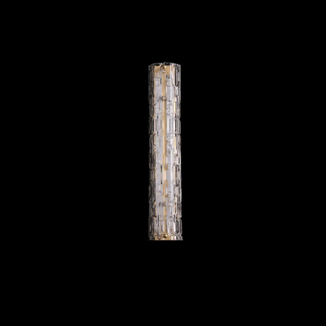 Fine Art Sconce ? 3.5″ x H 17.7″ / Dia 9cm x H 45cm / Gold / Warm Light Wall lamp