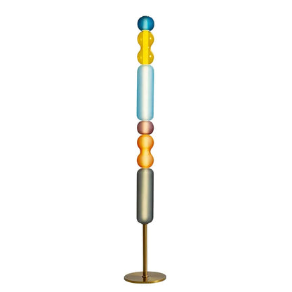 Wave Floor Lamp ? 9.8″ x H 61″ / Dia 25cm x H 155cm / US plug / Warm Light Floor lamp