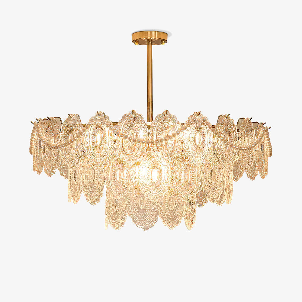 Wave Pearl Chandelier Chandelier