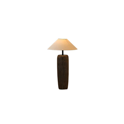 Weathered Wood Grain Floor Lamp Dia 19.7″ x H 31.5″ / Dia 50cm x H 80cm / Black & White / US Plug Floor lamp