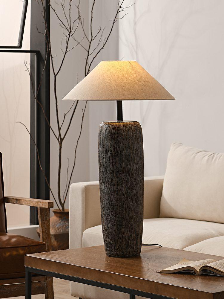 Weathered Wood Grain Floor Lamp Floor lamp