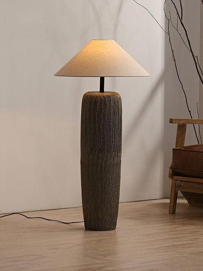 Weathered Wood Grain Floor Lamp Floor lamp