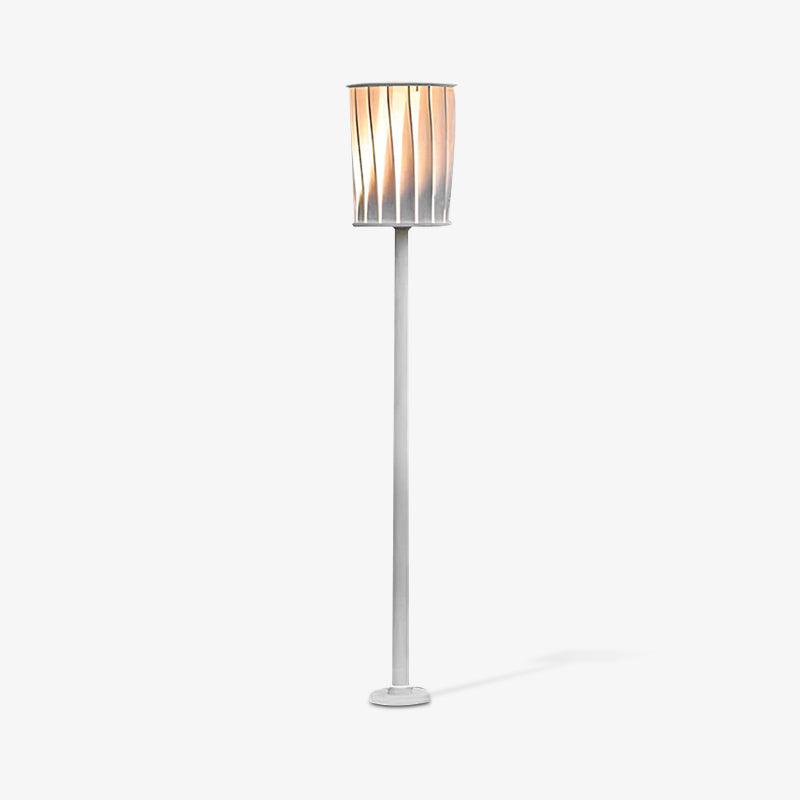 White Column Outdoor Light Dia 7.9″ x H 59″ / Dia 20cm x H 150cm / White Floor lamp