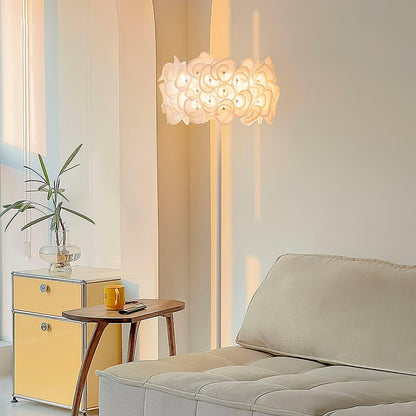 White Hydrangea Floor Lamp Floor lamp