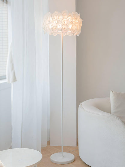 White Hydrangea Floor Lamp Floor lamp