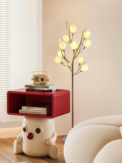 Porcelain Magnolia Floor Lamp Floor lamp