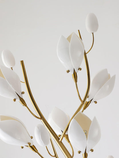 Porcelain Magnolia Floor Lamp Floor lamp