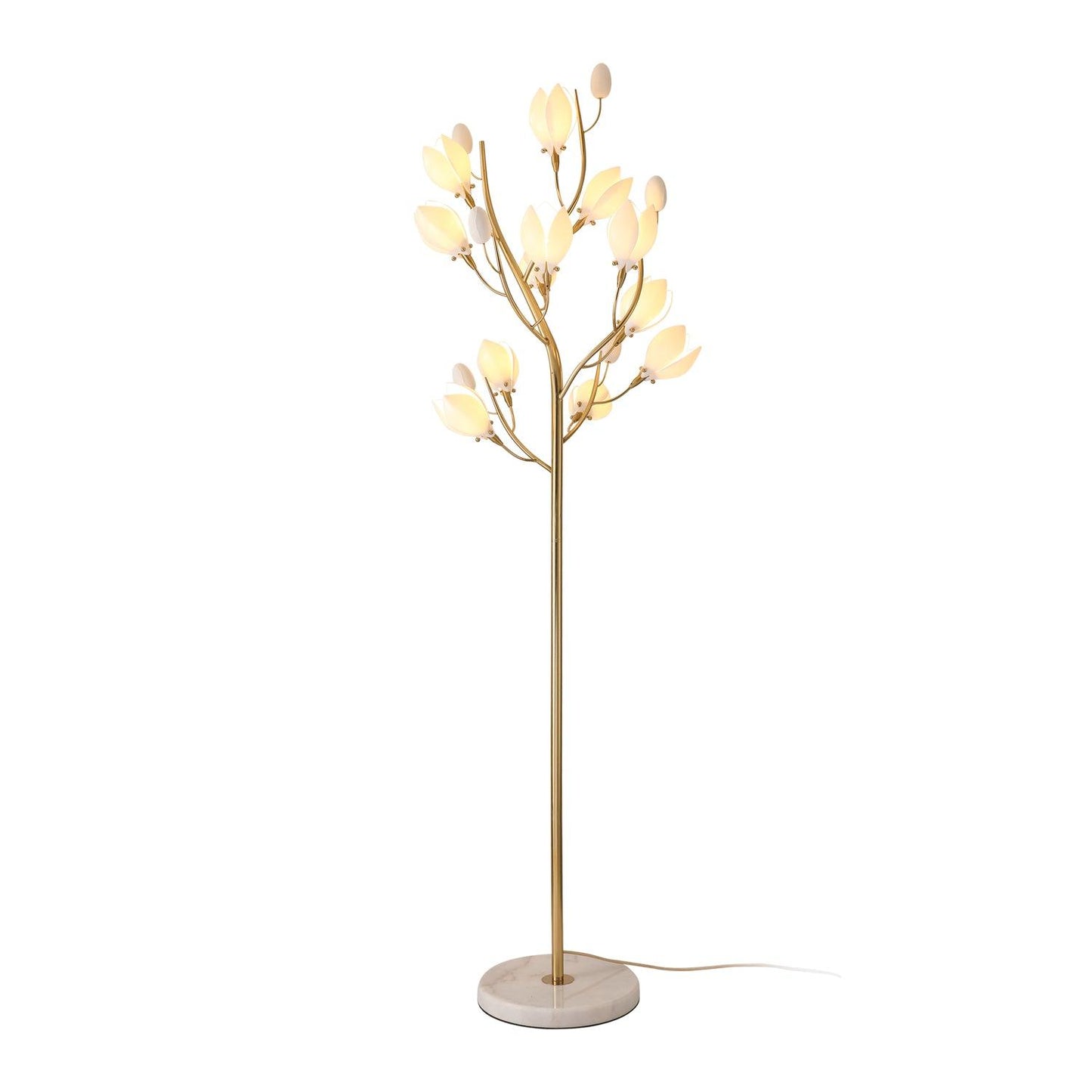 Porcelain Magnolia Floor Lamp Floor lamp