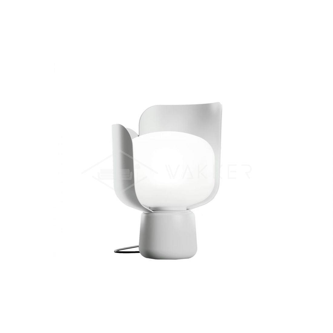 Petals Glass Table Lamp ? 5.9″ x H 9.4″ / Dia 15cm x H 24cm / White / US Plug Table lamp