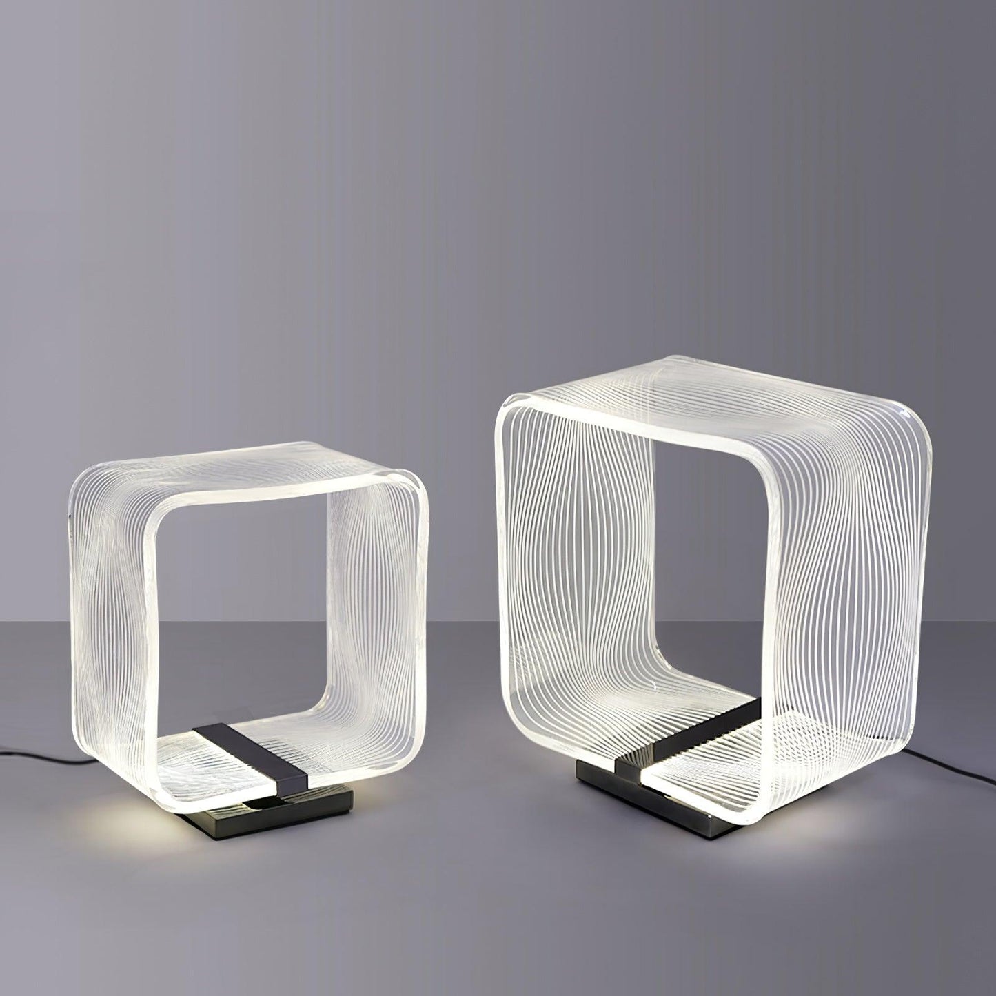 Wire Cube Table Lamp Table lamp