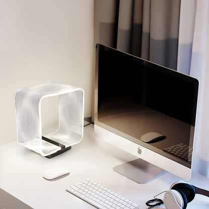 Wire Cube Table Lamp Table lamp