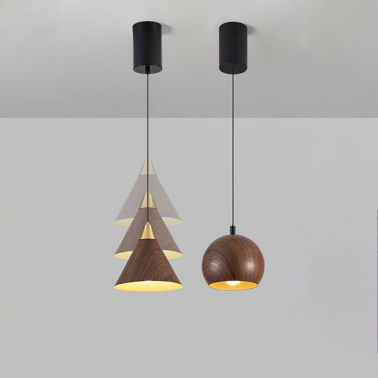 Wood Grain Pendant Lamp Pendant light