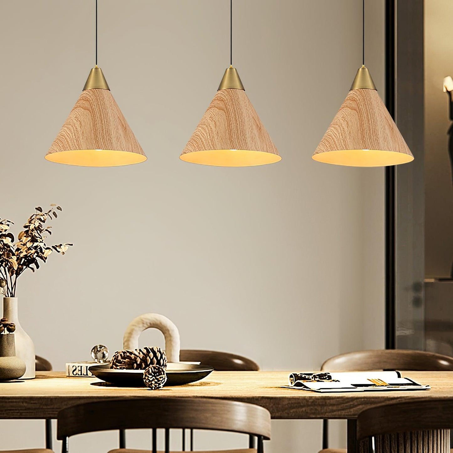 Wood Grain Pendant Lamp Pendant light