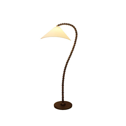 Wooden Bead Floor Lamp Floor lamp