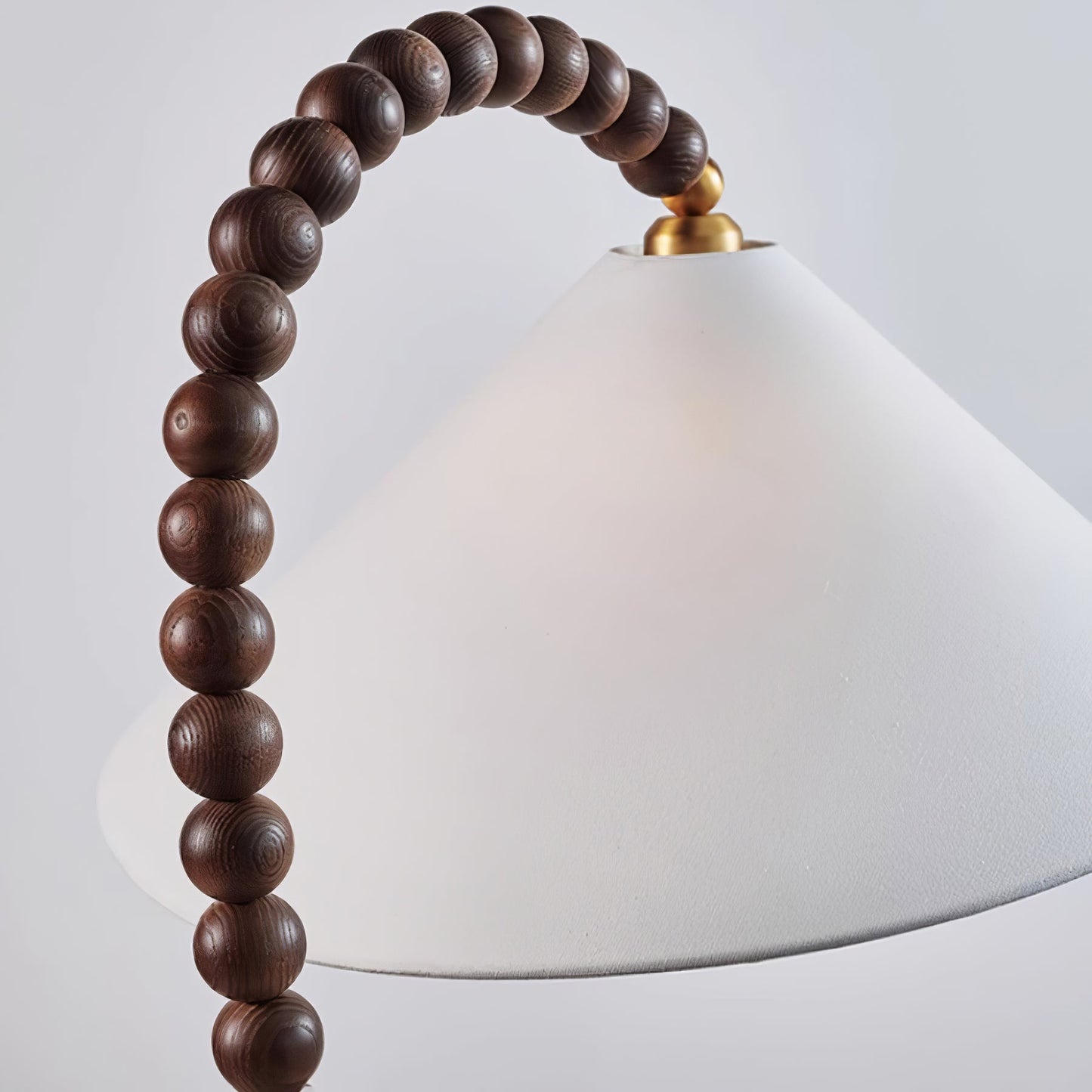 Wooden Bead Floor Lamp Floor lamp