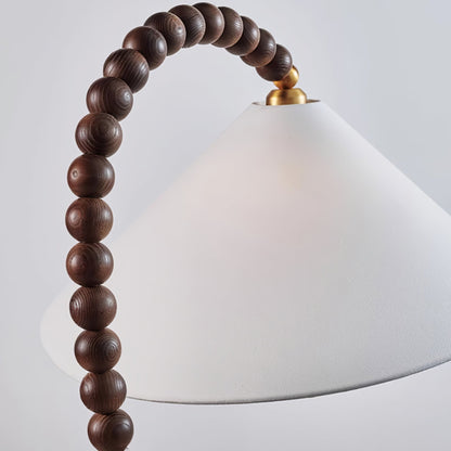 Wooden Bead Floor Lamp Floor lamp