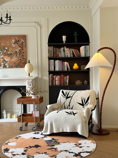 Wooden Bead Floor Lamp Floor lamp