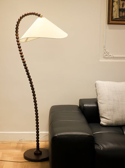 Wooden Bead Floor Lamp Floor lamp